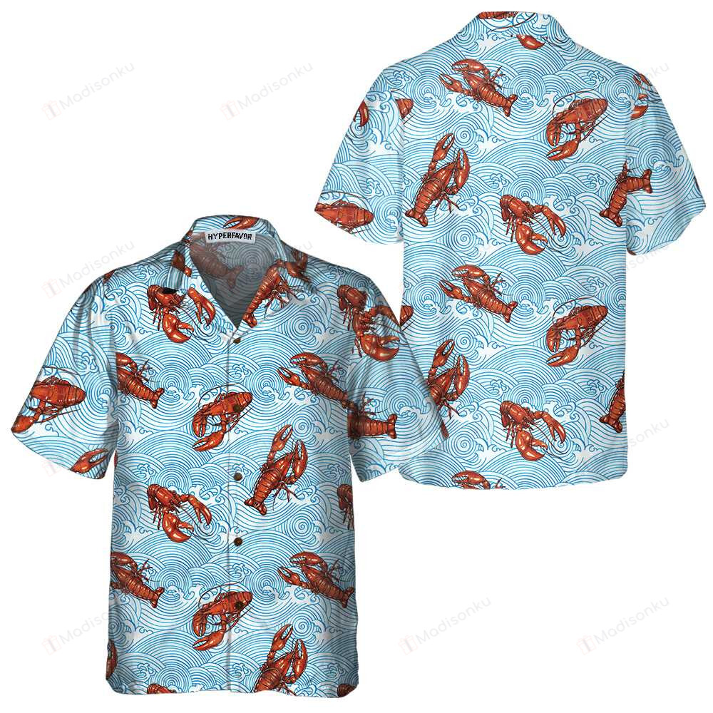 Lobster Hawaiian Shirt