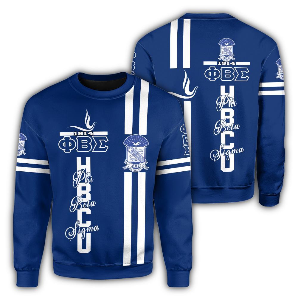 Greek Life Sweatshirt – Hbcu Phi Beta Sigma Dove Crewneck Sweatshirt J5