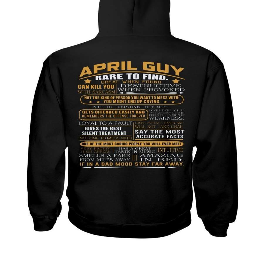 Christmas Gift For April Guy Hoodie