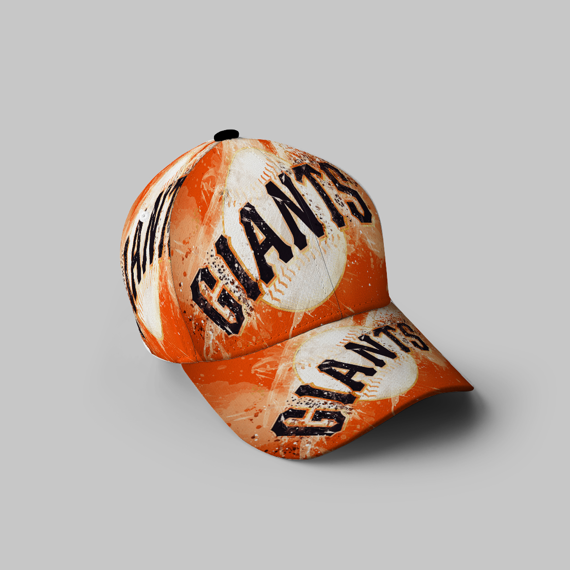 San Francisco Giants Art 5 3D Printing Baseball Cap Classic Hat