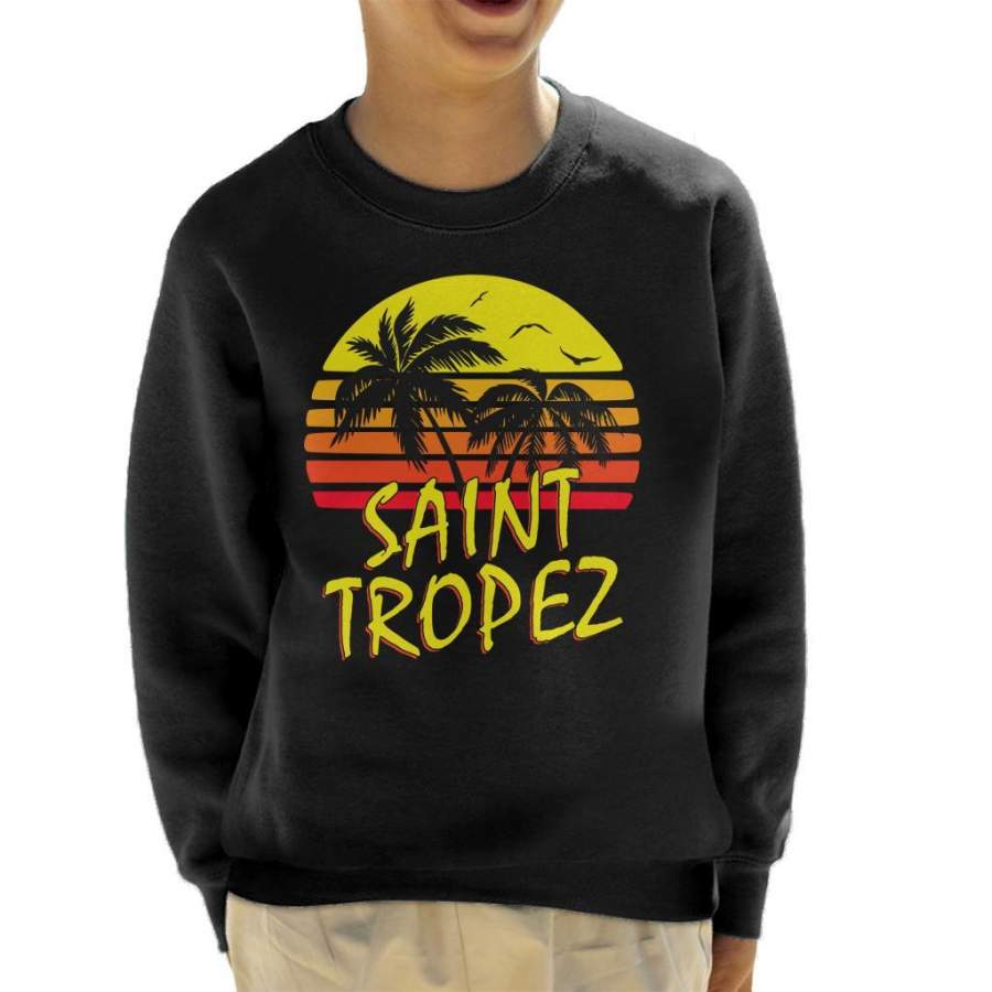 Saint Tropez Vintage Sun Kid’s Sweatshirt