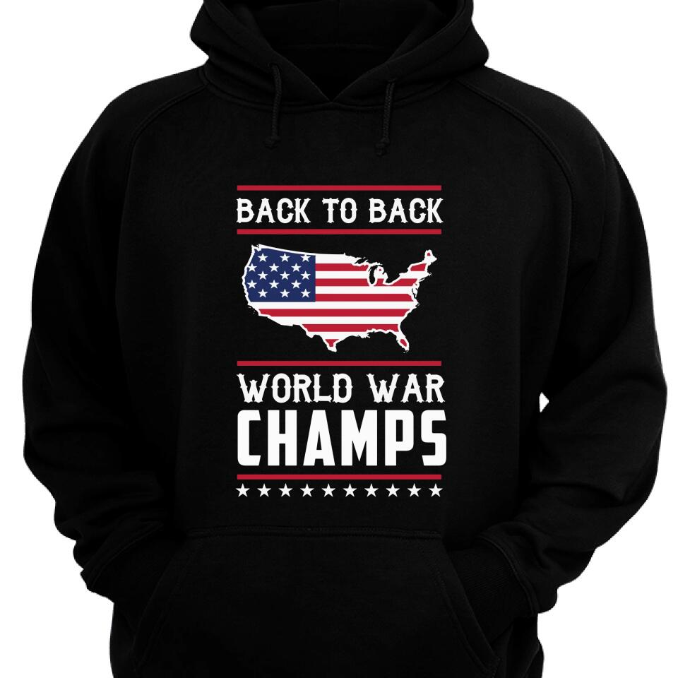 Back To Back World War Champs Hoodie