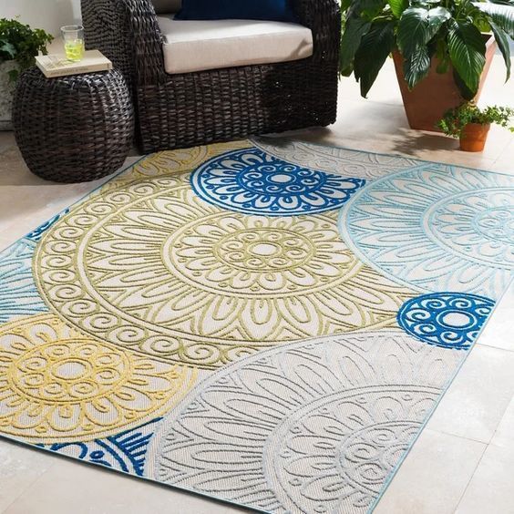 Flower Rug IPLRTTVNWUC DNNTVN