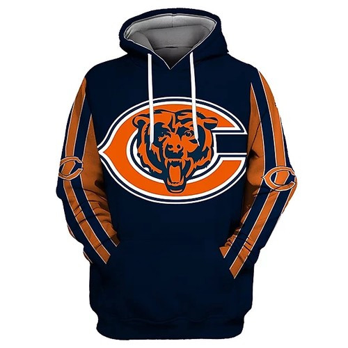 Chicago Bears 73 Unisex 3D Hoodie Gift For Fans