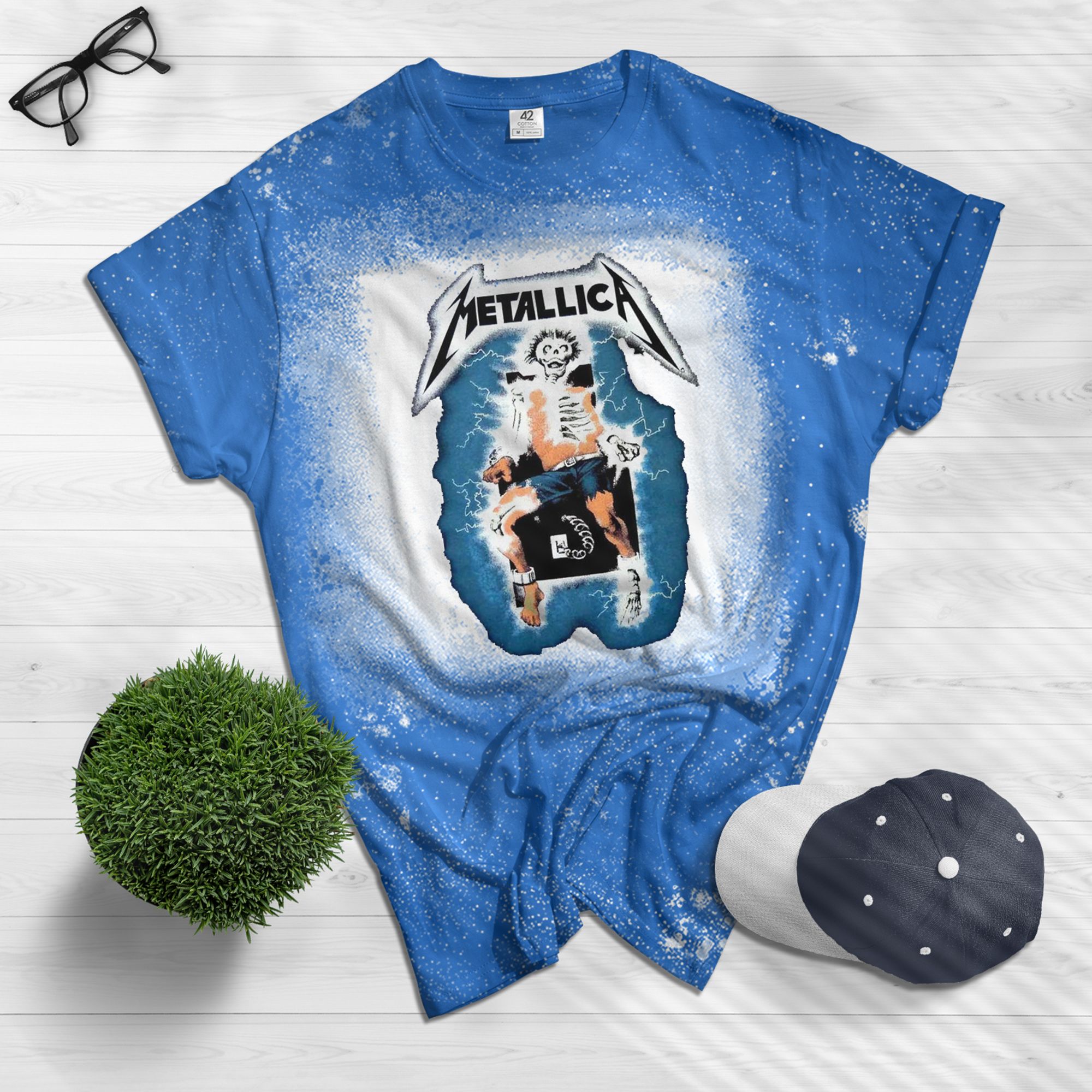 Vintage Metallica Bleached T Shirt