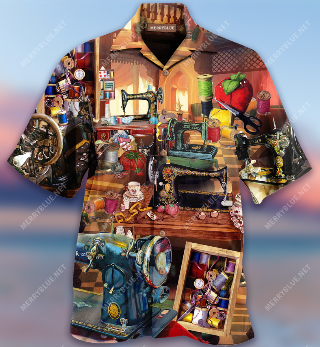 A Tailor Doing Tailor Things Unisex Hawaiian Shirt