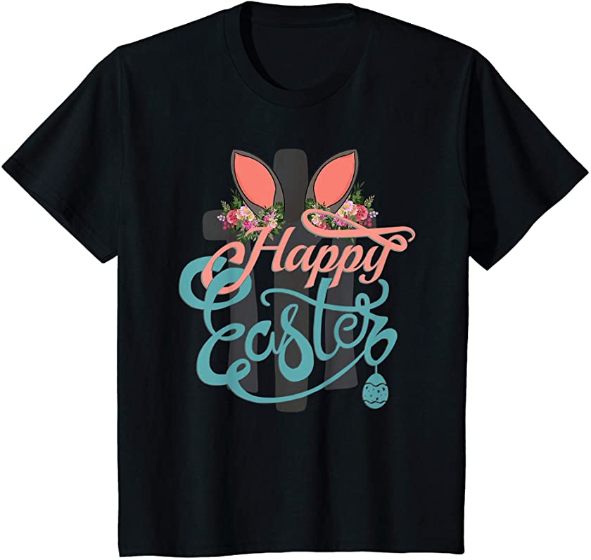 Kids Cute Silly Rabbit Easter Is for Jesus Christians T-Shirt