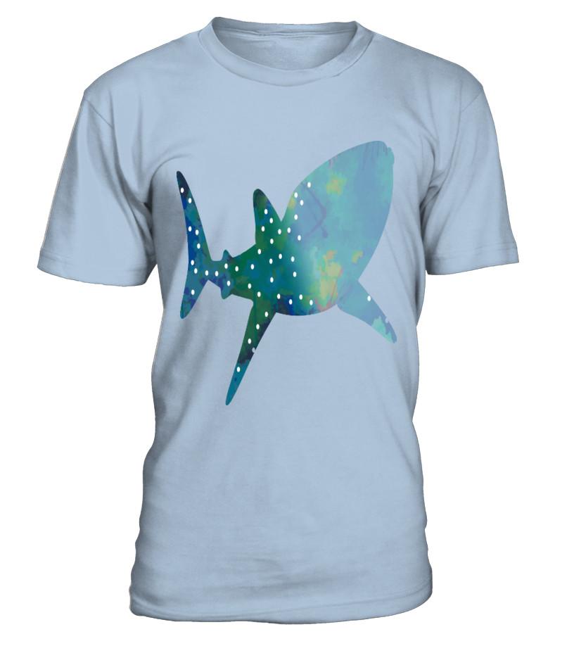 Whale Shark Inspired Silhouette T Shirts C-Y4Jfm