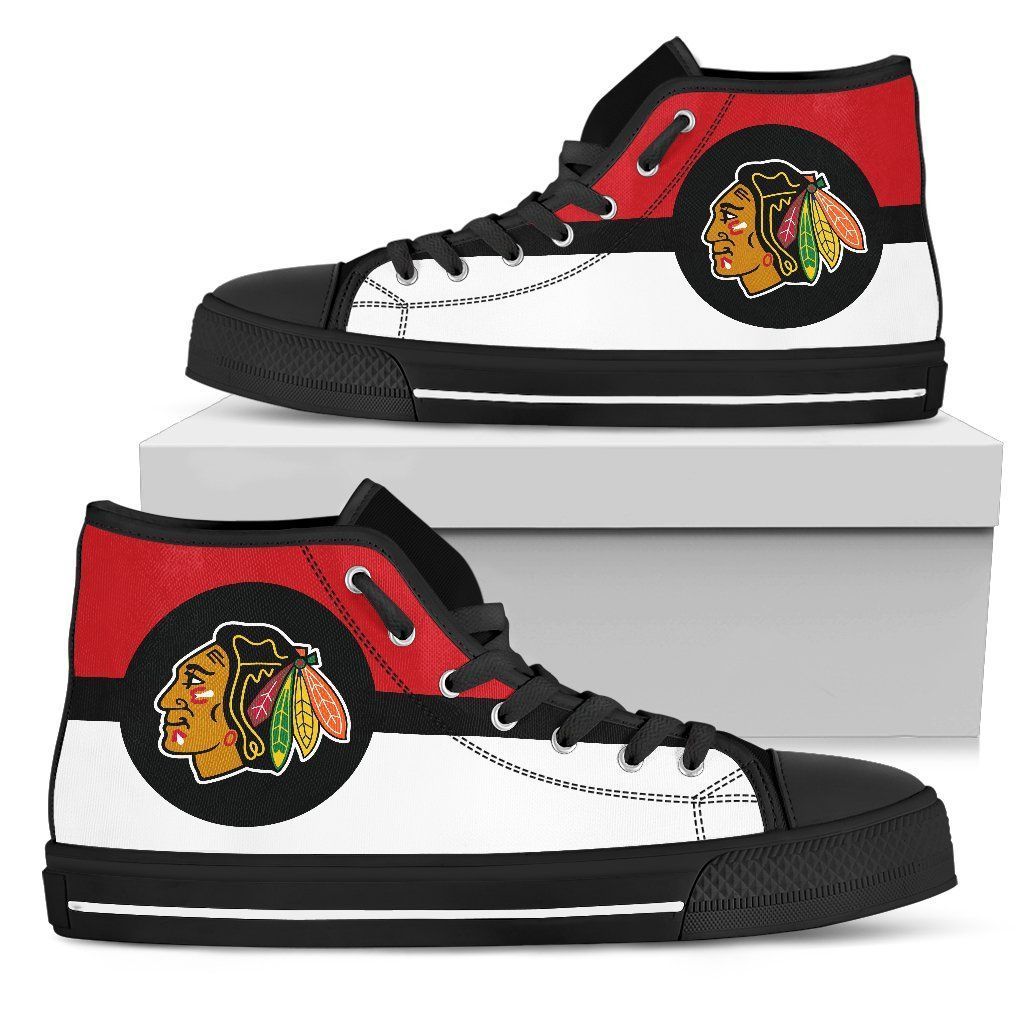 Chicago Blackhawks High Top Shoes