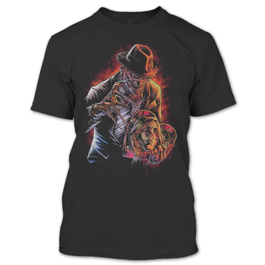 A Nightmare on Elm Street T Shirt, Happy Halloween T Shirt, Freddy Krueger T Shirt