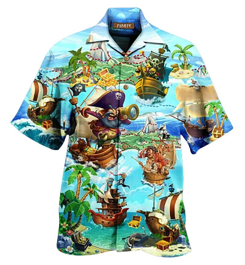 It Is Time Of Treasure Multicolor Best Design Hawaii Shirt Ha94133