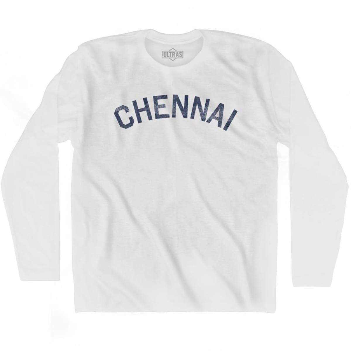 Chennai Vintage Adult Cotton Long Sleeve T-shirt