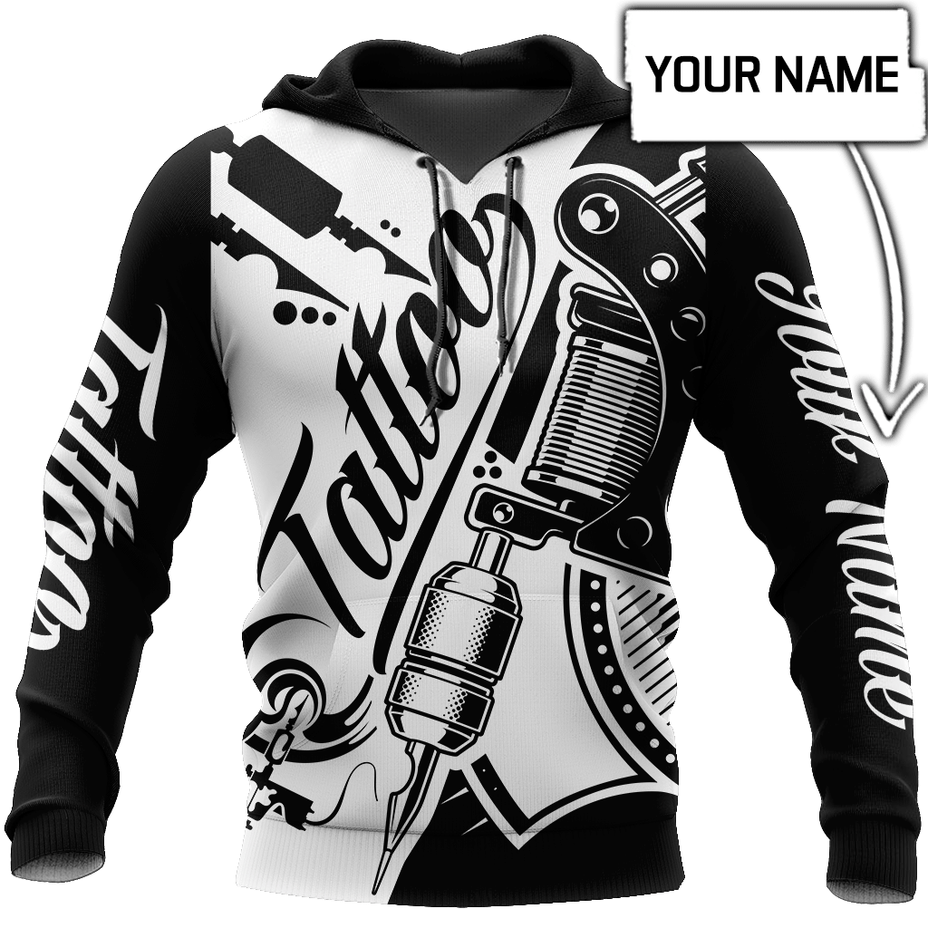 Love Tattoo, Tattooist Personalized Name – 3D All Over Printed Shirts For Men And Women