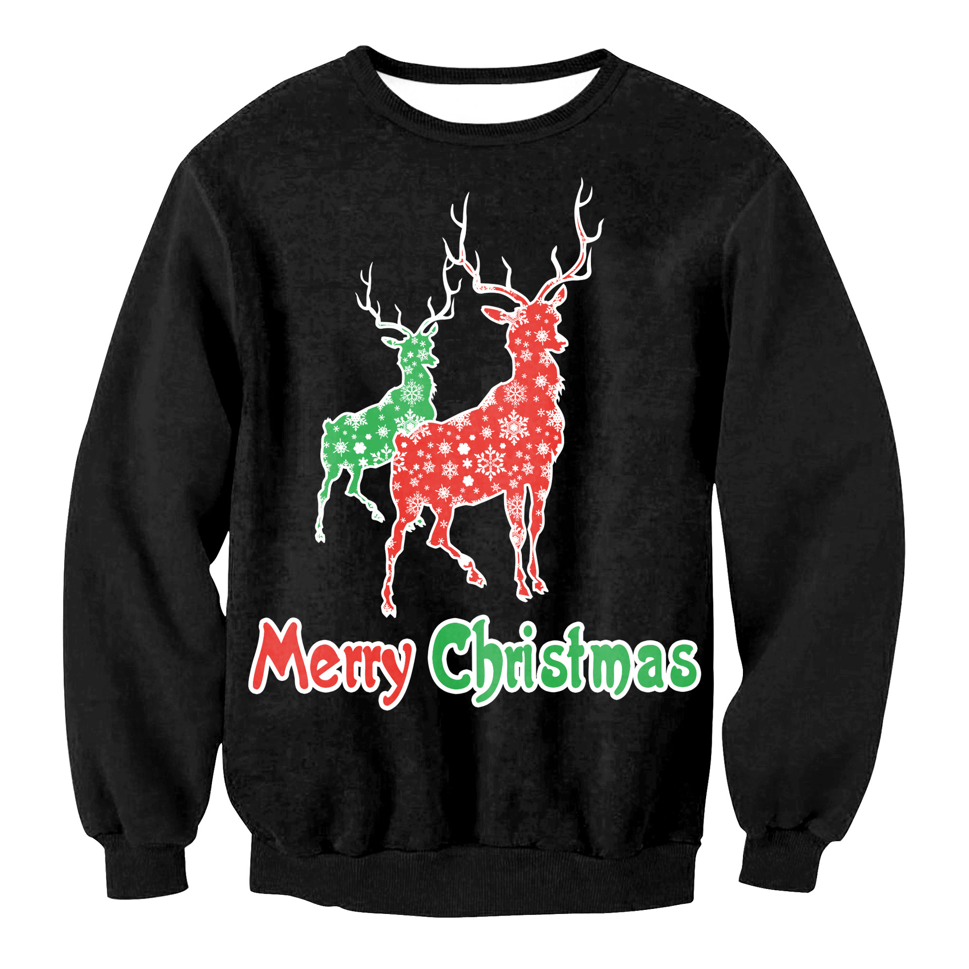 Ugly Christmas Sweater For gift Santa Elf Funny Pullover Womens Mens Jerseys and Sweaters Tops Autumn Winter Clothing alx