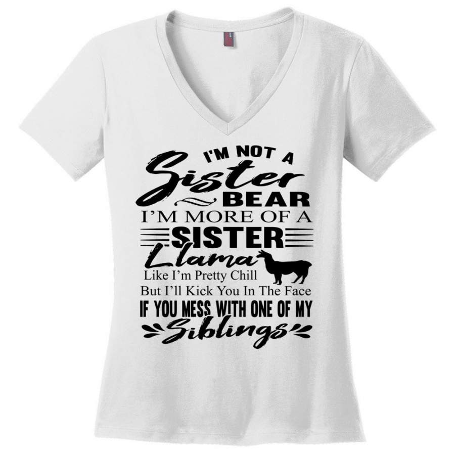 Sister Bear Shirt | Sister Tshirt | Sister Llama | Funny Sister Shirts