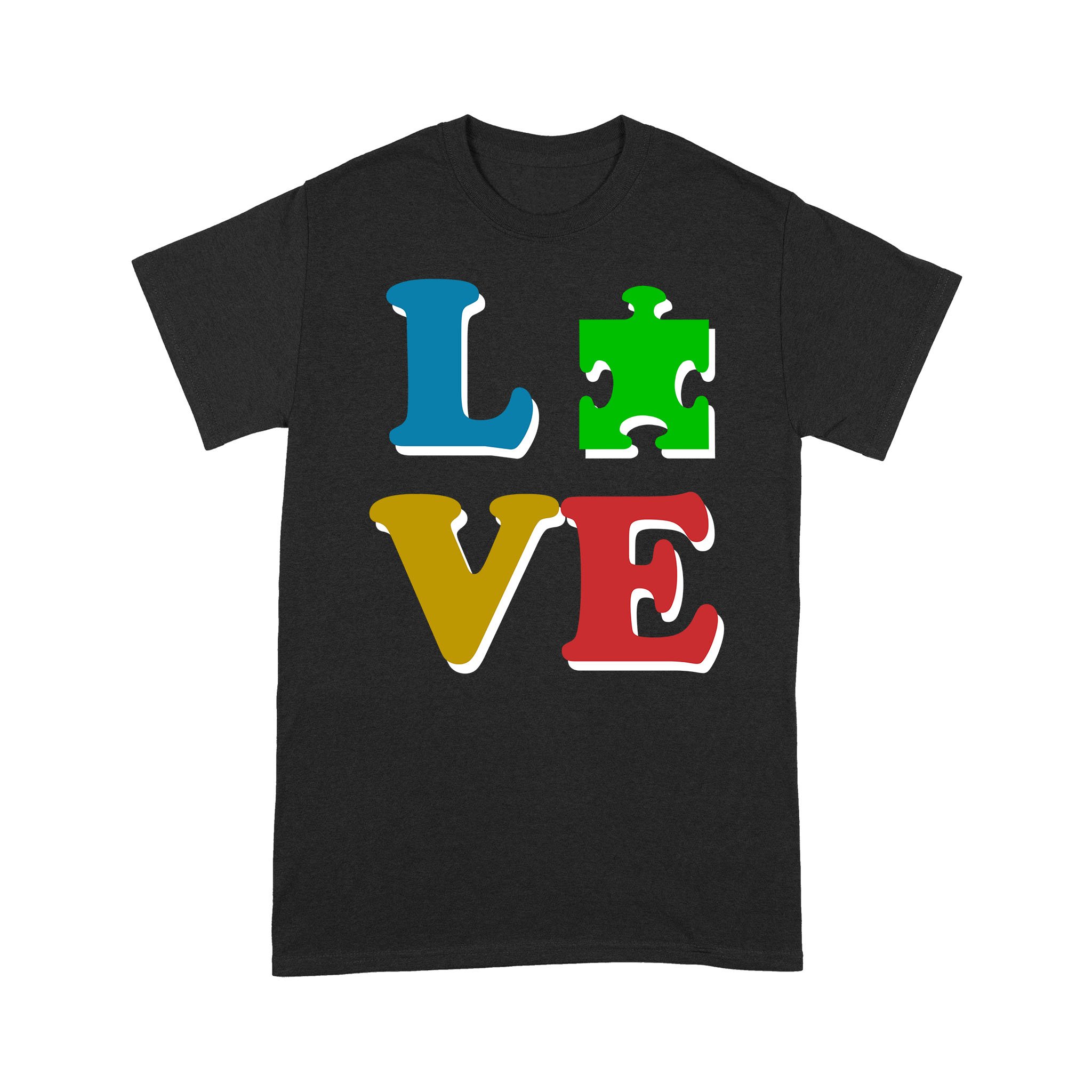 Love Autism Autism Awareness Gifts Shirt – Standard T-shirt