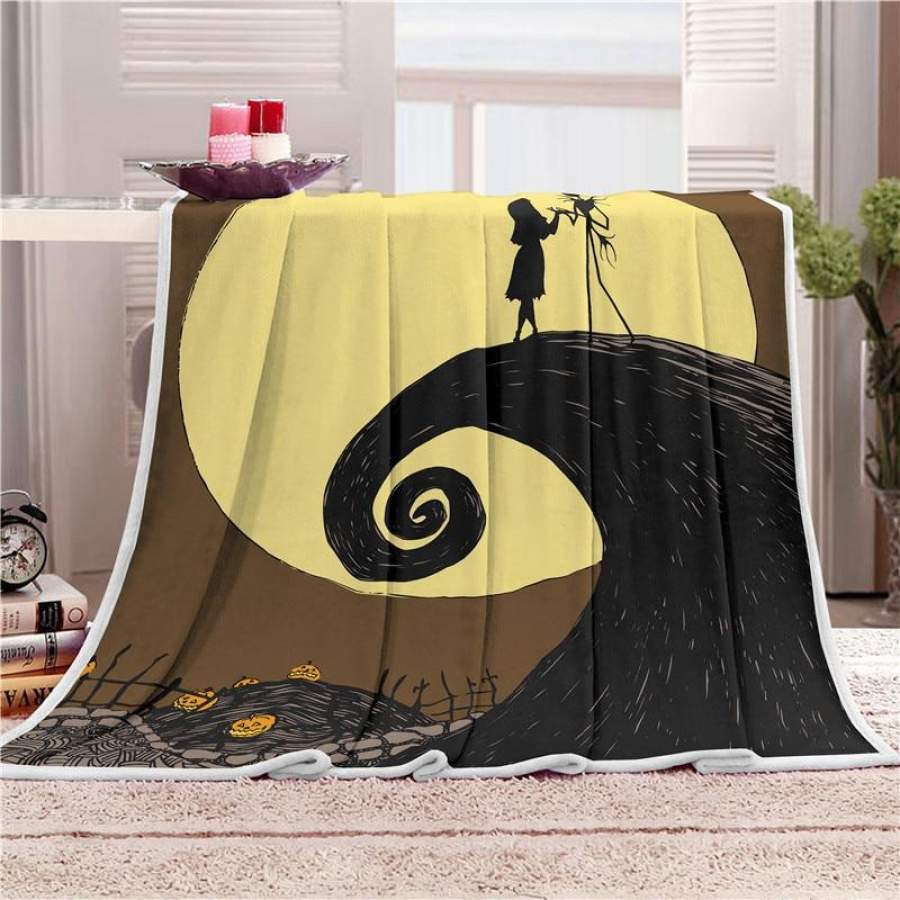 Nightmare Before Christmas Blanket – Ceiidecyr Shop