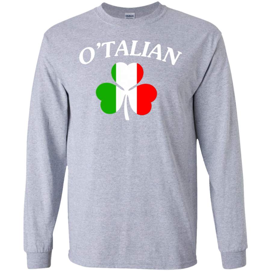 AGR Italian Shirts – O’Talian Italy Flag Italia Funny SWEATSHIRT