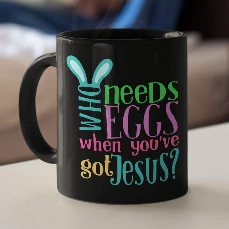 Who needs eggs when you’ve got Jesus coffee mug