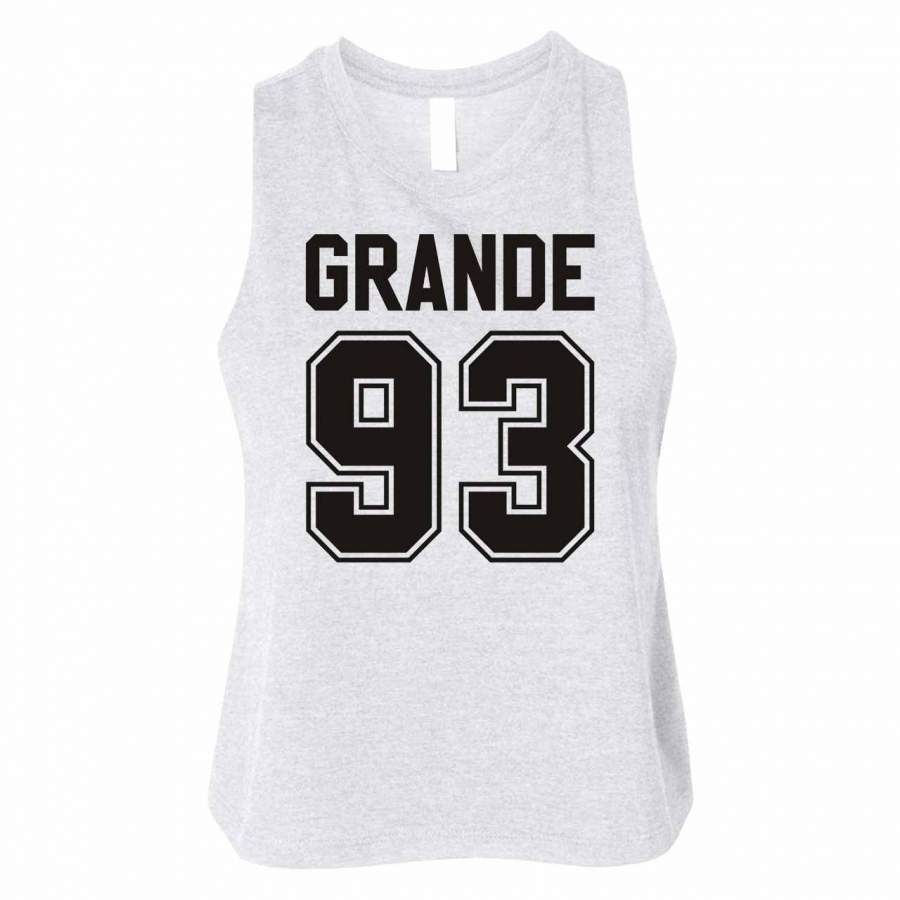 Ariana Grande 93 Style Woman Crop Tanktop