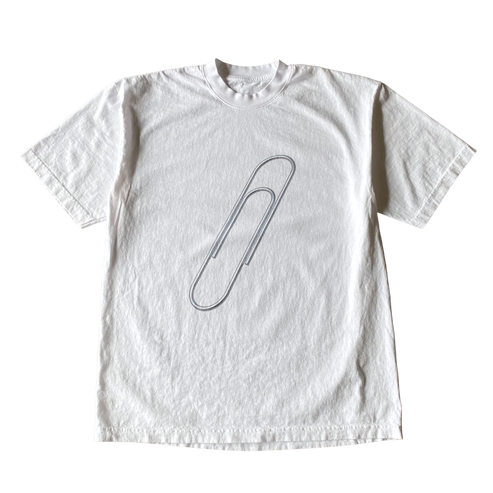 Paper Clip Tee Shirt Outfit  For Men  For Women