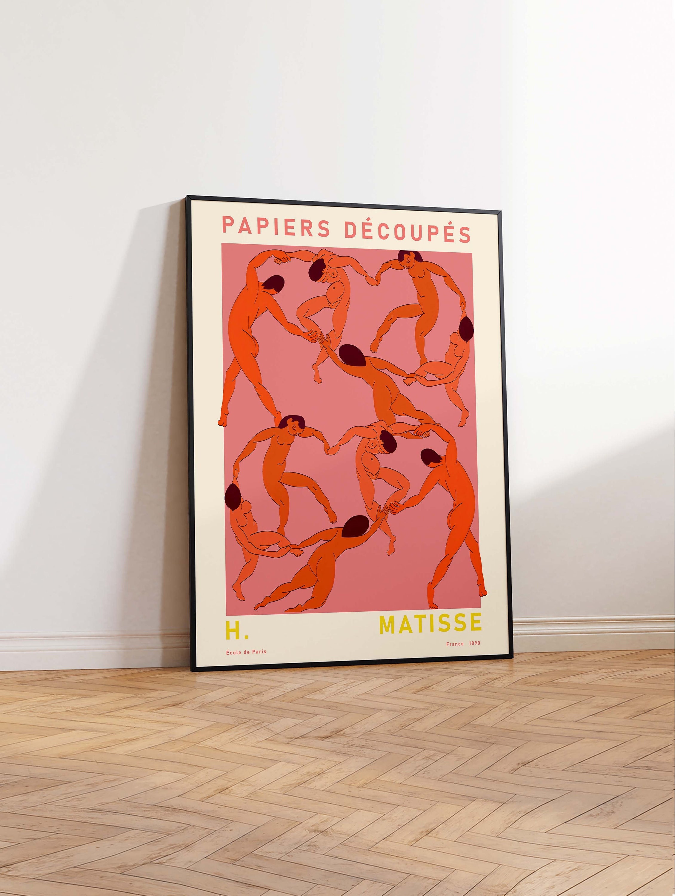 Henri Matisse Dancers, Matisse art Print, Modern Art Print, Exhibition Poster, Matisse Vintage Art – Wall Art Poster Print – Sizes A2/A3/A4