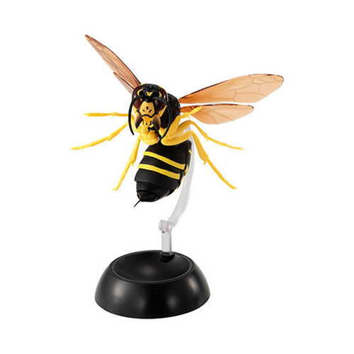 Bandai Genuine Gashapon Toys Insects Biology Series 02 Simulation Model Hornet Parasitic Wasp Spot Action Figure Ornaments alx