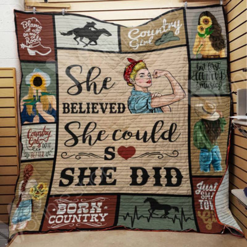 Country Girl Blanket AU2703 85O47