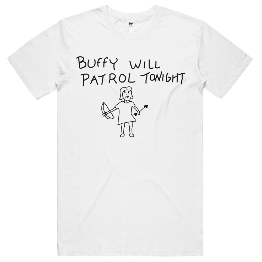 Buffy Will Patrol Tonight T Shirts