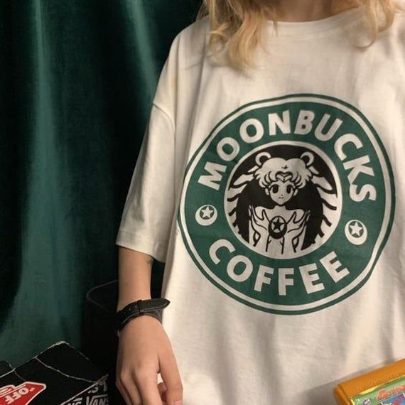 Sailor Moonbucks Coffee Shirt