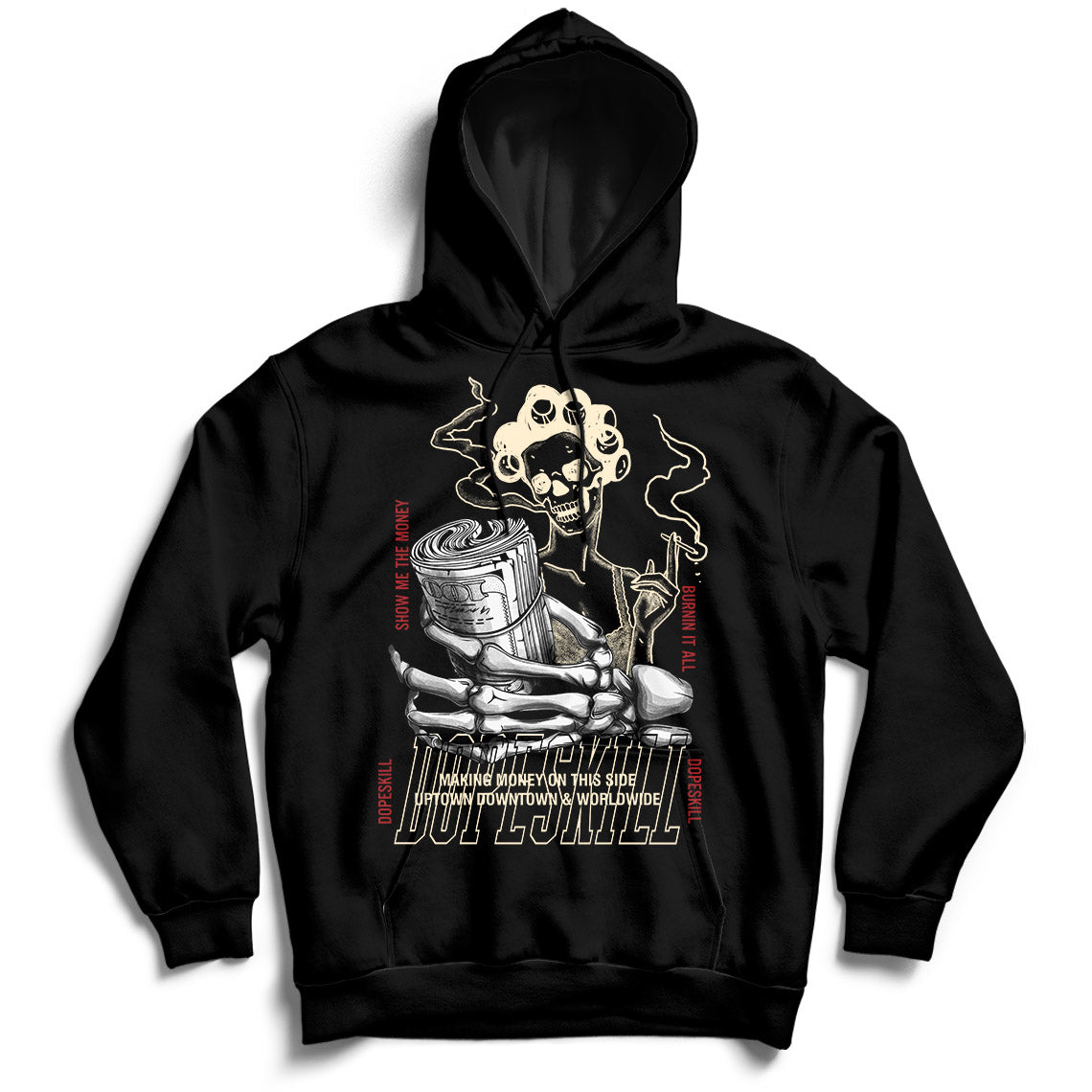 Show Me The Money Halloween Unisex Hoodie Match Jordan 11 Animal Instinct