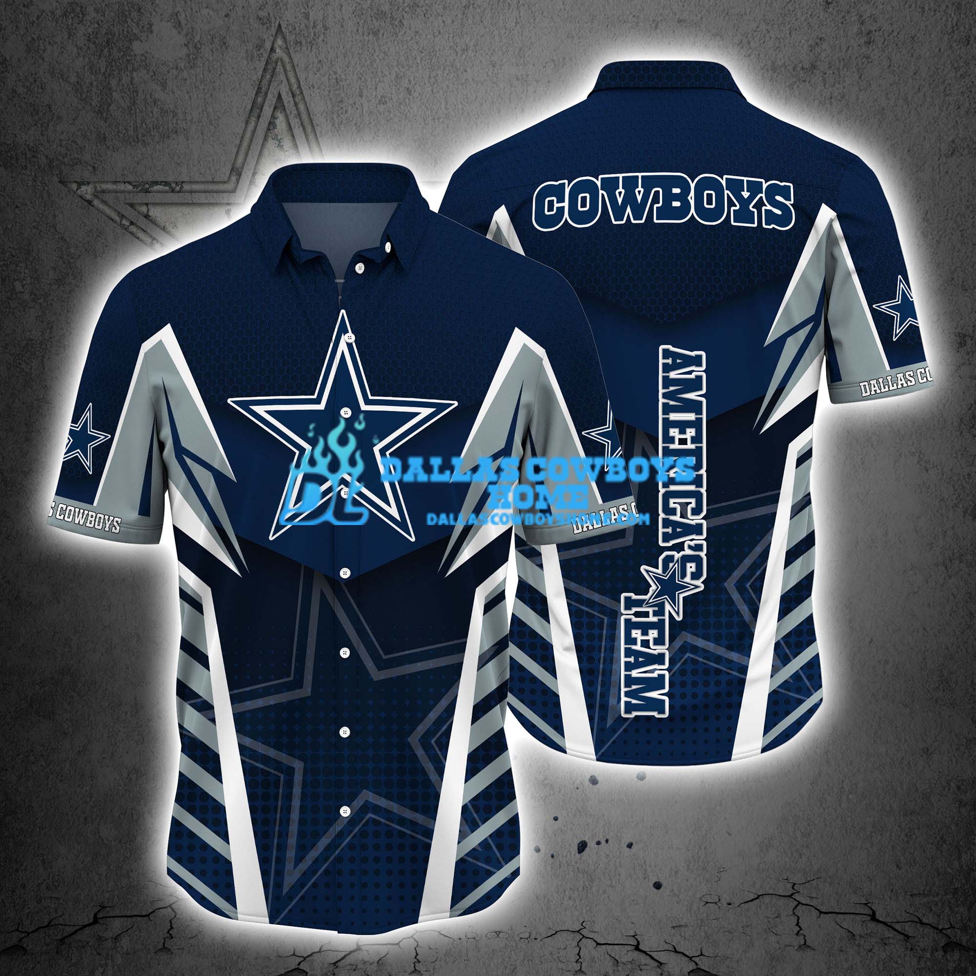 Dallas Cowboys Hawaiian Shirt 0001220015 Design By Dallas Cowboys Home