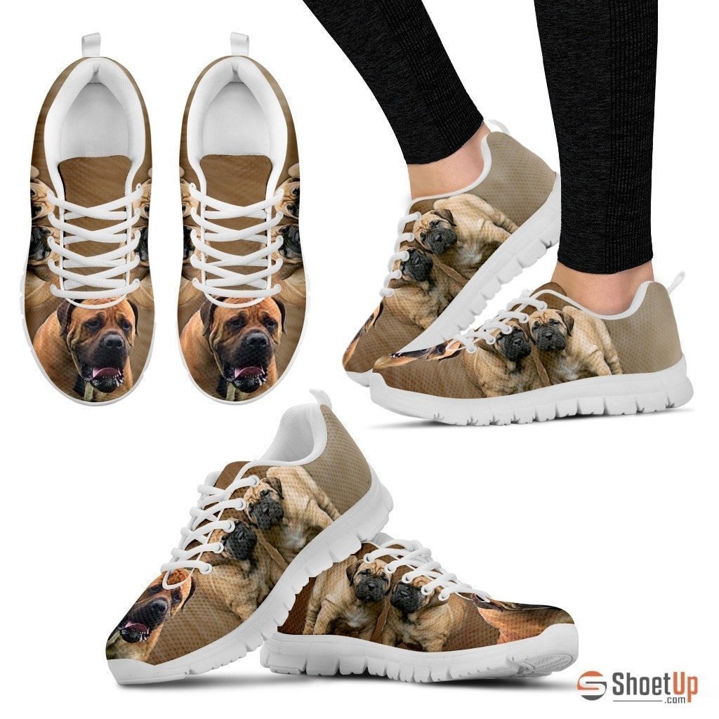 South African Boerboel Dog Sneakers Running, Sneaker Personalized Shoes Custom Name, Text For Women, Men