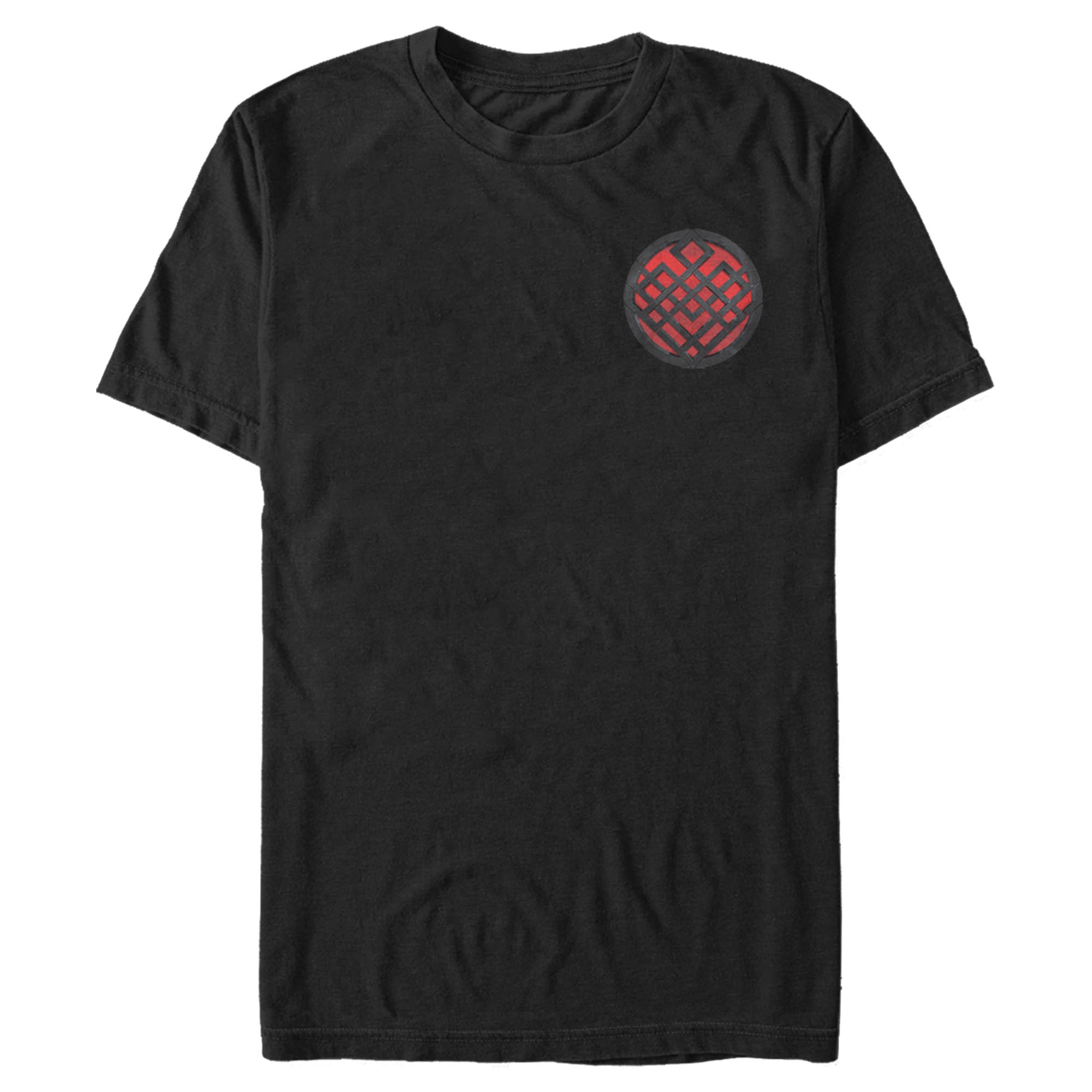 Shang-Chi Men’S Shang-Chi And The Legend Of The Ten Rings Red Pocket Symbol  T-Shirt