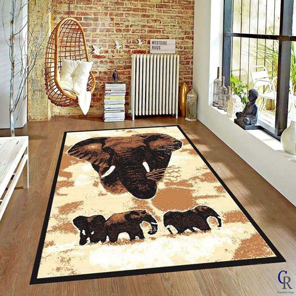 African Elephant Rug RCDD81F20058