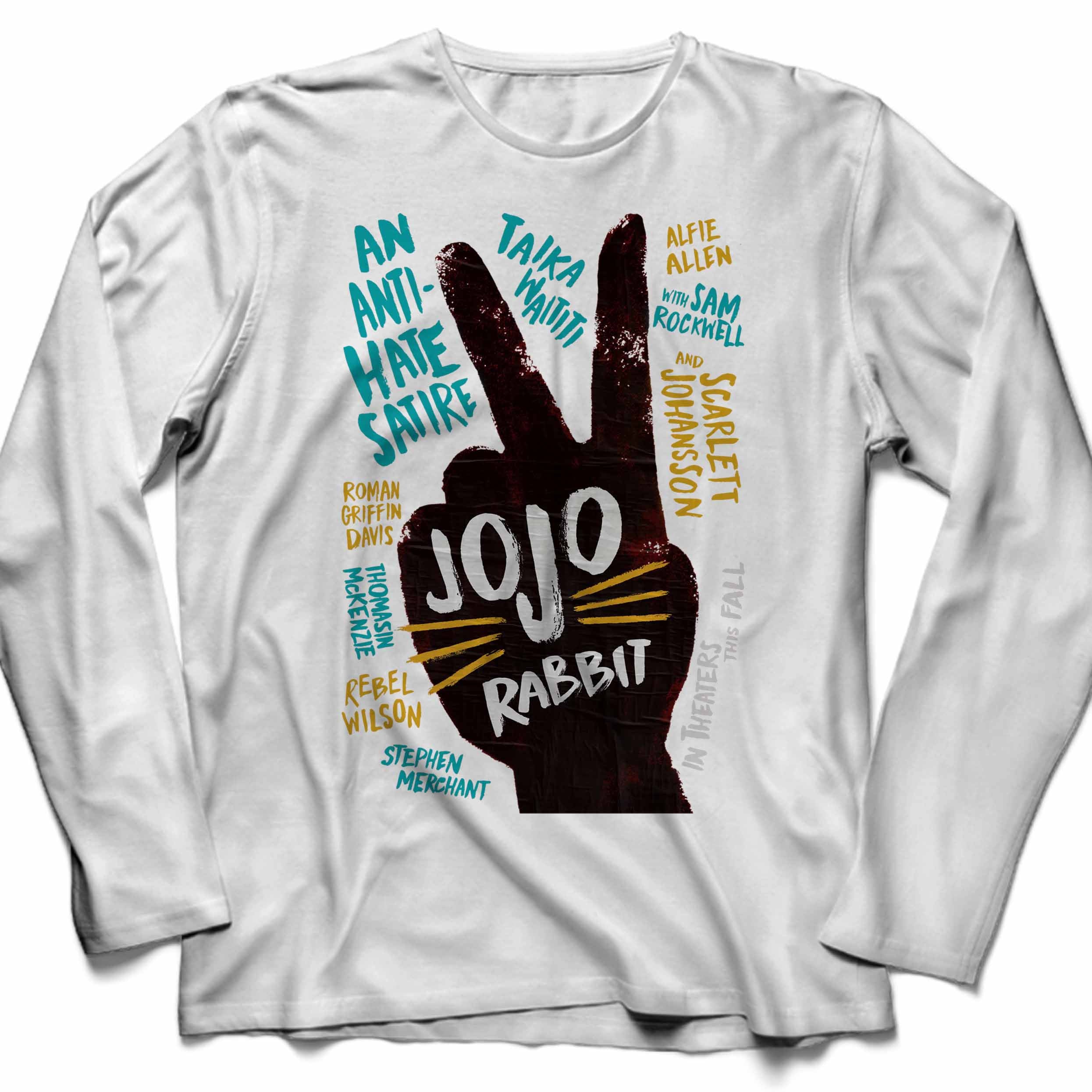 Jojo Rabbit Cover Logo Unisex Long Sleeve T-Shirt Tee