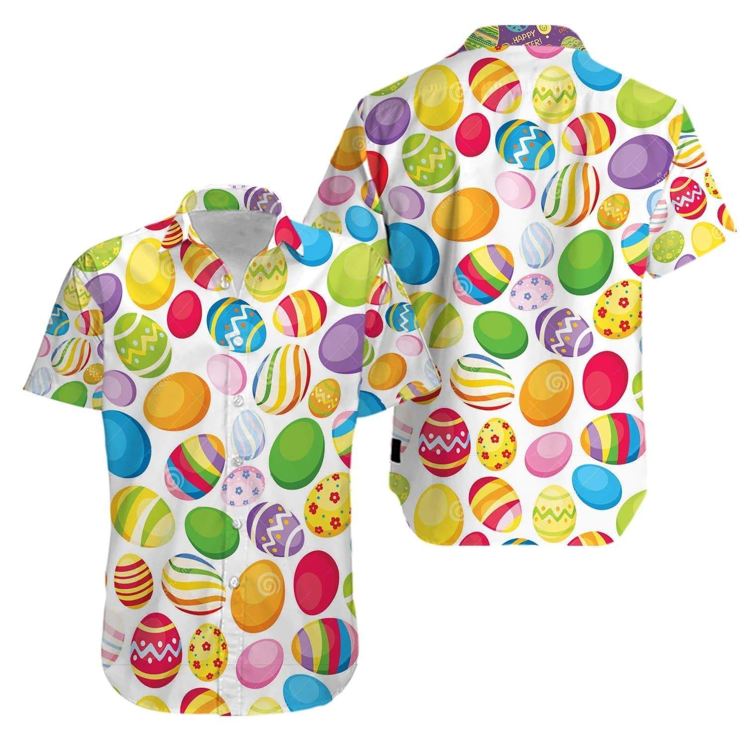 High Quality Easter Day Bunny Egg So Cute Hawaii Aloha Shirts V Ha90882