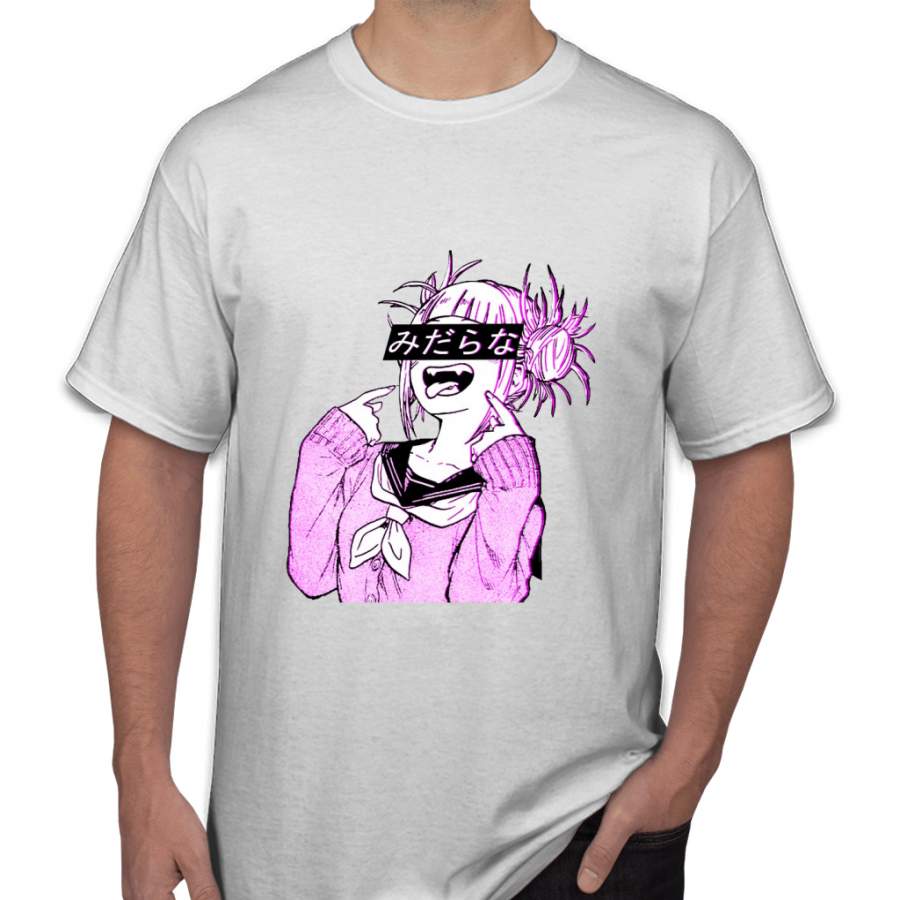 LEWD (PINK) – Sad Japanese Anime Aesthetic Men T-Shirt