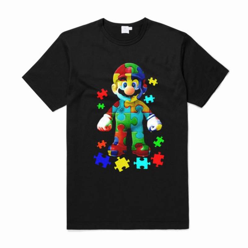 Super Mario Autism T Shirt (BSM)