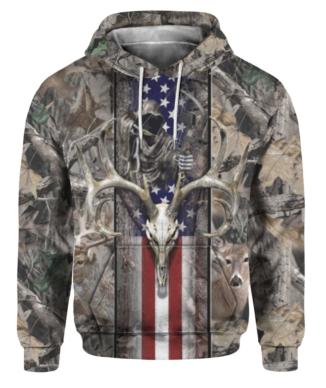 Oragontee Deer Hunting Camo 3D All Over Print | For Men & Women | Adult | Ht6474