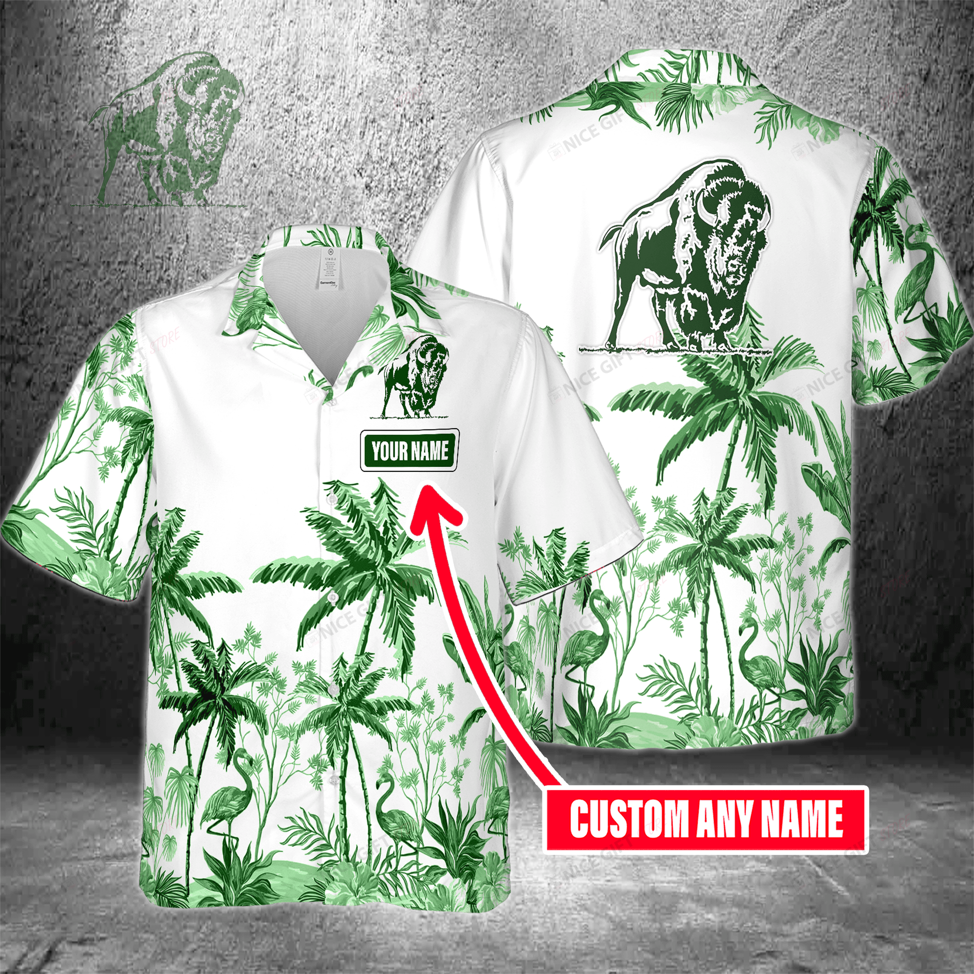 Buffalo Trace Custom Name Hawaiian Shirt 3Hs-M3T7