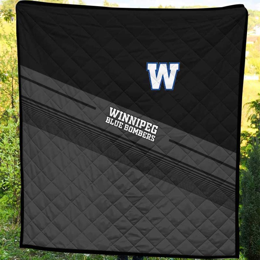 Winnipeg Blue Bombers Classic But Amazing In Gray Personalized Custom 3D Full Print Blanket