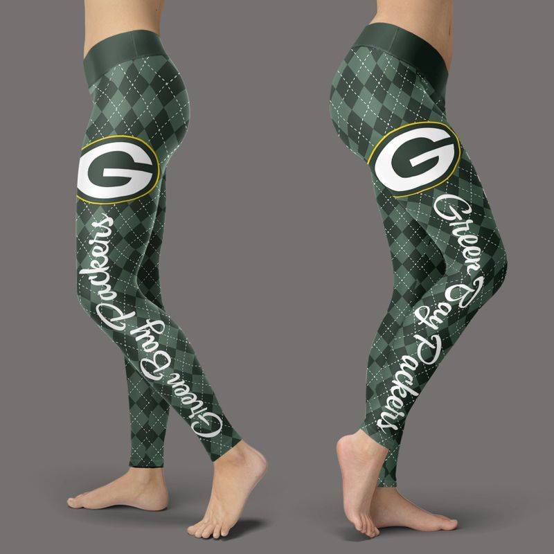 Cosy Seamless Border Wonderful Green Bay Packers All Over Print Legging S-4Xl