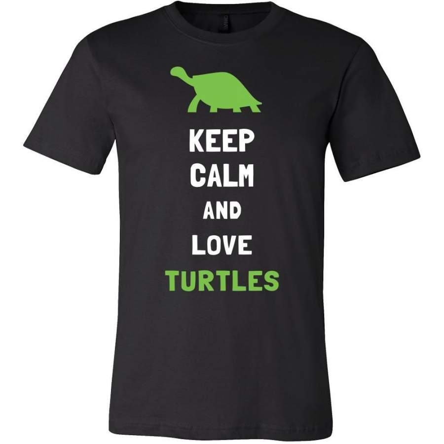 Turtle Shirt – Keep Calm – Animal Lover Gift