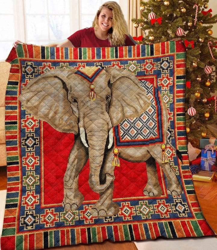 Mp2612 – Elephant – The Boho Elephant – Quilt