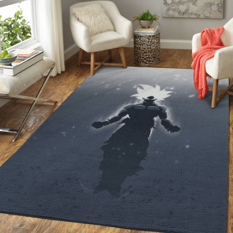 Goku Ultra Instinct Anime Area Rug – Carpet