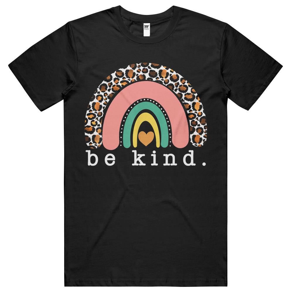 Be Kind Shirt, Be Kind Tshirt, Be Kind Rainbow Shirt, Be Kind Rainbow T Shirt, Rainbow Be Kind Shirt, Be Kind Leopard Boho Rainbow T Shirts