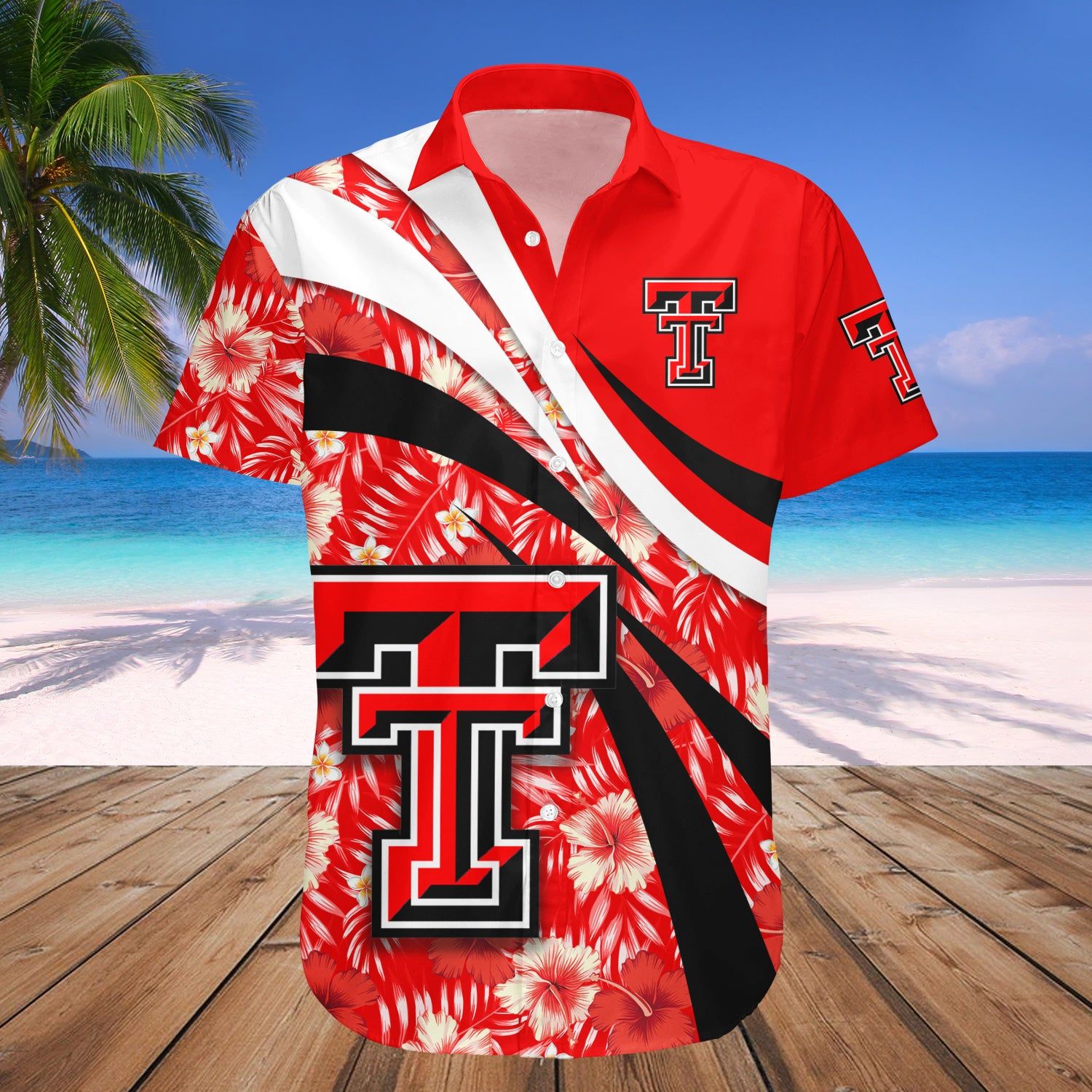 Texas Tech Red Raiders Hawaii Shirt Hibiscus Sport Style – NCCA