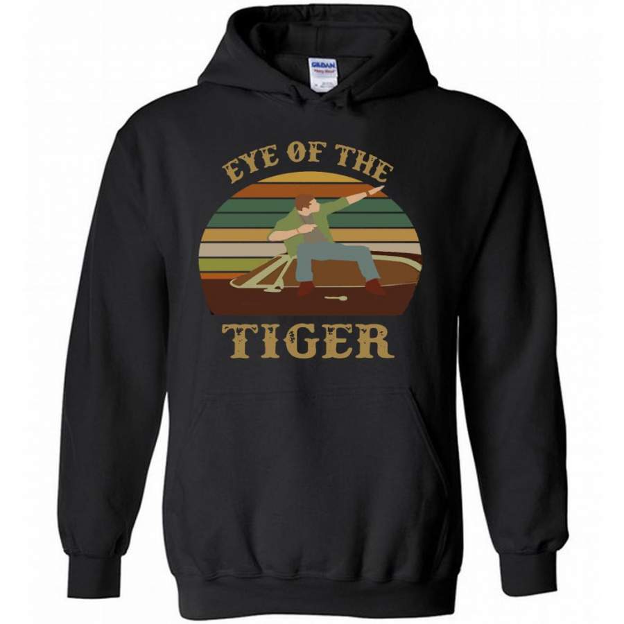 Eye Of The Tiger Classic Vintage Retro – Gildan Heavy Blend Hoodie