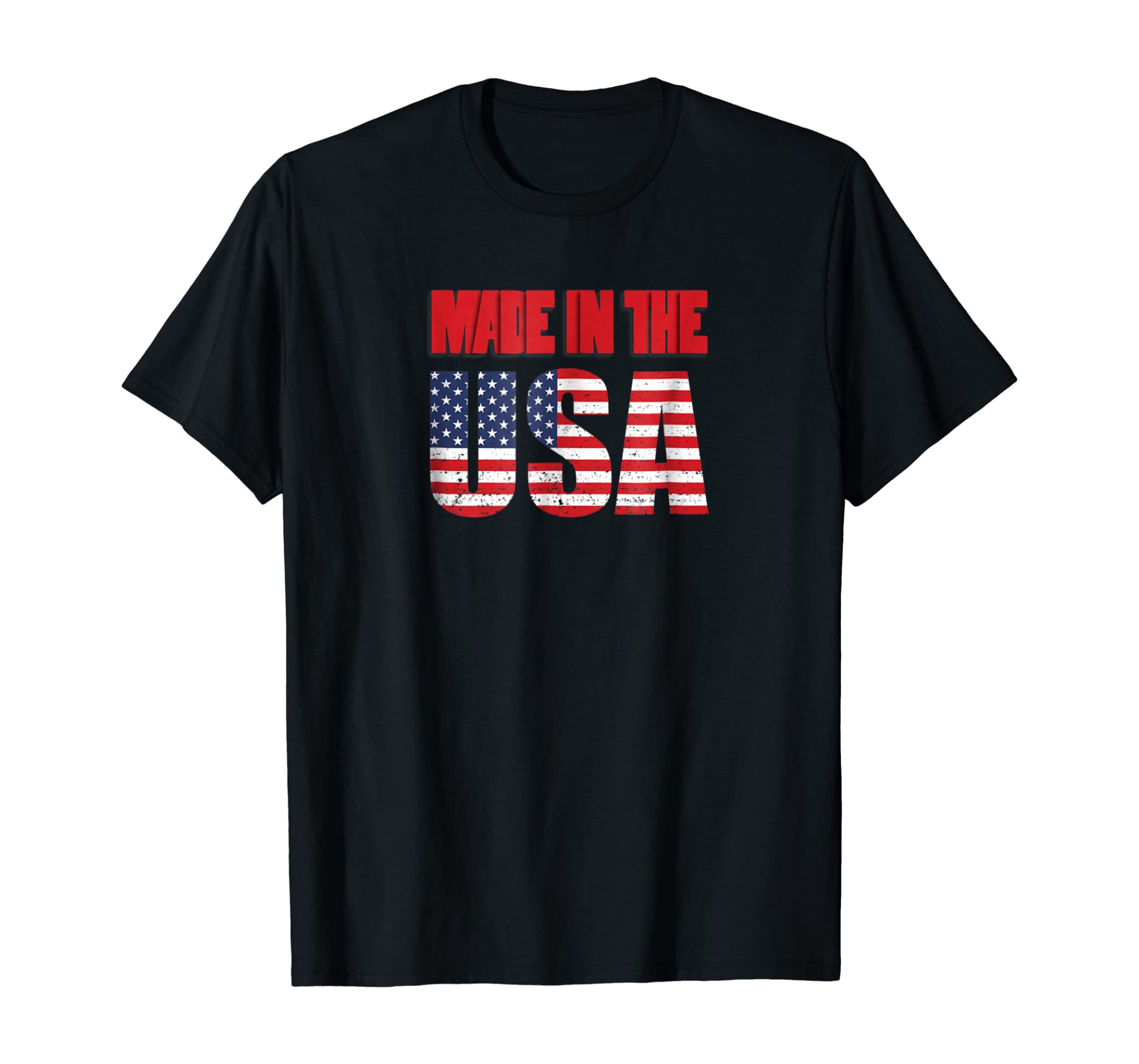 Made in the USA Shirt Men Women Kids, Independence Day Flag